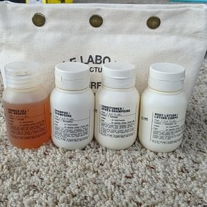 NEW Le Labo Hinoki body-hair Travel Set